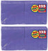 Amscan Big Party Pack 250 Count Beverage Napkins, New Purple
