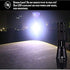 BINWO LED Tactical Flashlight, Super Bright High Lumen XML T6 LED Flashlights Portable Outdoor Water Resistant Torch Light Zoomable Flashlight with 5 Light Modes, 2 Pack