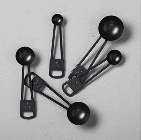 Measuring Spoons 5pc - Black - Hearth & Hand with Magnolia
