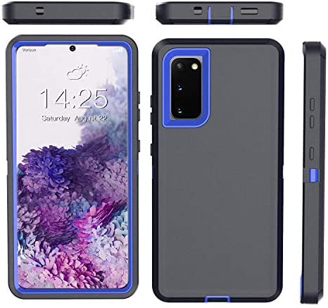 Accessories 88 Galaxy S20 FE 5G Case Heavy Duty Full Body Protection 3 in 1 Rugged Shockproof 3-Layer Cover for OtterBox Samsung Galaxy S20 FE Case (Dark Blue)
