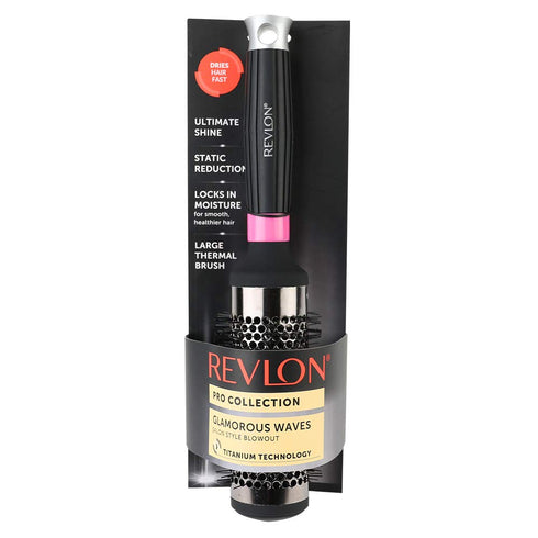 Revlon Smoothstay Titanium Round Thermal Brush, Large