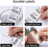 M110 Label Printer Paper, White Self-Adhesive Thermal Paper, Phomemo Label Paper Compatible with M110, M120, M200, M220 Label Printer, Black on White, 1.96"x1.18" (50x30mm), 230 Labels/Roll