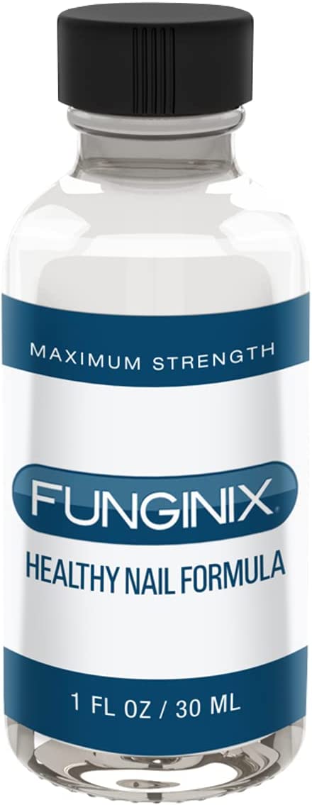 FUNGINIX Healthy Nail Formula - Finger and Toe Fungus Treatment, Made in USA, Eliminate Fungal Infections, Maximum Strength Solution (1 Fluid Ounce)