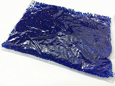 Briliant Shop 2.5mm Acrylic Color Faux Round Diamond Crystals Treasure Gems for Table Scatters, Vase Fillers, Event, Wedding, Arts & Crafts (10000 pcs) (Royal Blue)