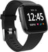 Sport Bands Compatible with Fitbit Versa 2 Band/Fitbit Versa/Versa Lite, Classic Soft Silicone Replacement Wristbands for Versa 2 Smart Watch Women Men Black Large