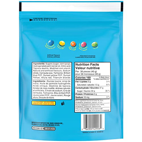 Skittles Tropical, Mega Pack, 320gm/11.28oz