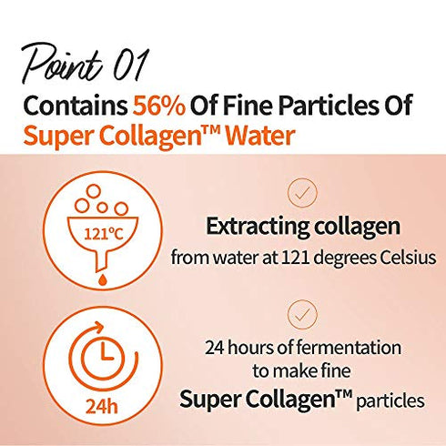 Etude House Moistfull Collagen Intense Cream (75ml) | Intense Hydrating Super Collagen Skin Care Cream | Korean Facial Moisturizing Cream with Low-molecular Peptides included for All Skin Type