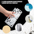 9 Pieces Floor Painting Stencils Large Tile Stencils Wall Drawing Pattern Templates Floor Stencils Kit in 9 Styles for Painting Linoleum Floor Wall Wood Tiles Cement Decor (Simple Style,6 x 6 Inch)