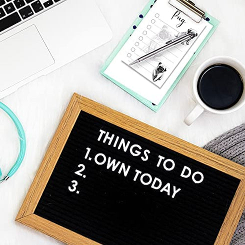 Pug Puppies Sticky to Do List Notepad - Dog Sticky Notes Stationary School Office Supplies for Girls and Pug Mom | Pug Gifts for Pug Lovers | 4" x 6" 50 Pages
