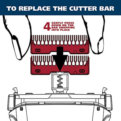 Wahl Yellow Lifeproof Shaver Replacement Foils, Cutters and Head for 7061 Series - Model 7045-100