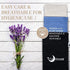 Lavender Eye Pillow 2-in-1 - Eye Pillow for Sleeping - Microwaveable Weighted Eye Pillow - Meditation and Relaxation Gift - with Flaxseed & Lavender Seeds - Stress Relief Anxiety and Migraine Relief