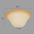 Giluta Floor Lamp Glass Shade Replacement Globe -Fitting Opening 1.625" Elegant Style Small Light Fixture Shade, Height: 4.2 inch, Width: 9.5 inch. Lipless
