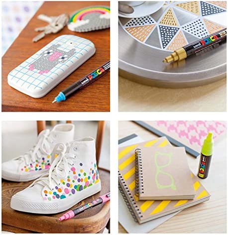 Posca Acrylic Paint Marker, Extra Fine, White