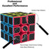 CFMOUR Original Speed Cube 3x3x3,Fast Magic Cube for Kids,Smooth Carbon Fiber Cubes,Puzzle Toys