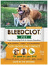 BleedClot Pet First Aid Blood Clotting Powder | The Best for All Animals to Stop Bleeding, Guaranteed | for Minor Cuts and Severe Arterial Bleeding | from The Makers of BleedStop (4 Pouches (0.5 oz))