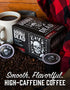 Raven’s Brew Coffee High Caffeine Dark Roast K-Cup Compatible Single Serve Pods — Double Dead 12ct