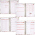 Budget Planner Organizer (Non-Dated) - Monthly Income and Expense Tracker with Back Pocket for Receipts and Bills Bundled with Cash Envelops and Stickers - A5 Size Pink Floral Hardcover