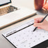 SKYDUE Desk Calendar 2022, Calendar 2022 Small 10" x 8.6", from Now to Dec 2022 Standing Flip Black Desk Calendar with To-Do list Suit for Office, School