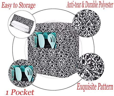 Kitchen Aid Mixer Cover,Kitchen Mixer Cover Compatible with 6-8 Quarts Kitchenaid/Hamilton Stand Mixer,Cover For Kitchen Aid Mixer,Kitchen Stand Mixer Covers.Kitchen Aid Mixer Assecories.Paisley