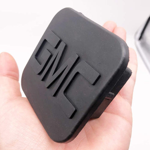 for GMC Hitch Tube Cover Plug Cap for,Rubber Receiver Tube Hitch Plug,Trailer Hitch Cover (fit gmc -1)