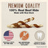 Cadet Gourmet Twists - Long Lasting Chewy Chicken and Duck Wrapped Natural Dog Treats