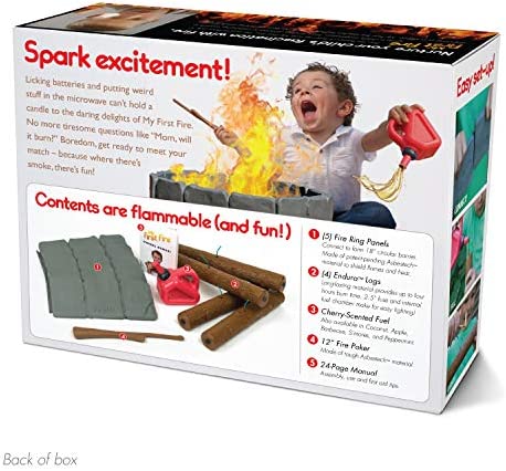 Prank Pack, My First Fire Prank Gift Box, Wrap Your Real Present in a Funny Authentic Prank-O Gag Present Box | Novelty Gifting Box for Pranksters