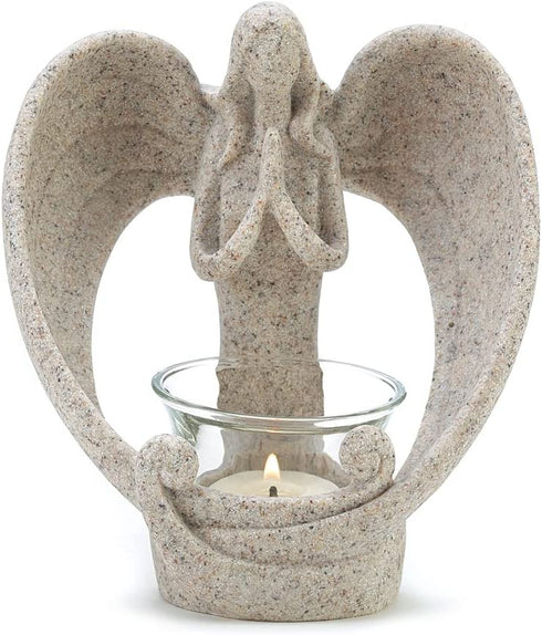 Gifts & Decor Desert Angel Tea Light Candleholder Decorative Gift