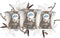 Glade Candle Sheer Vanilla Embrace, Fragrance Candle Infused With Essential Oils, Air Freshener Candle, 3-Wick Candle, 6.8 Oz, 3 Count