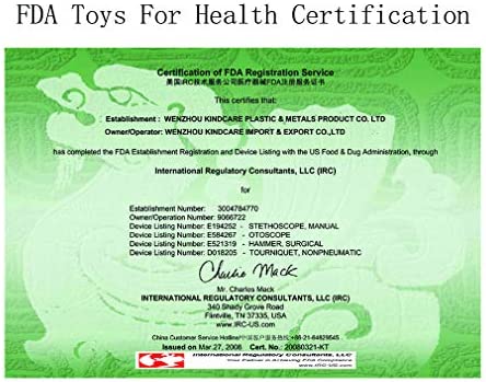 MorTime Dual Head Stethoscope, Real Working Stethoscope for Kids Cosplay, Educational Equipment, Pink (1 pc)