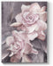 Lamplig Flowers Canvas Wall Art Floral Prints Pink and Gray Rose Pictures Modern Paintings Romantic Artwork for Bedroom Bathroom Office Living Room Home Room Wall Decor 12x16 Inch