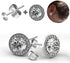 1200 PCS Earring Posts Stainless Steel and Backs with Hypo-allergenic Earring Posts Butterfly and Rubber Bullet Earring Backs for DIY Stud Earring and Jewelry Making