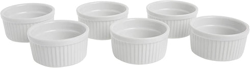 Norpro 4oz/120ml Porcelain Ramekins, Set of 6
