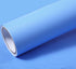 REDODECO Solid Color Matte Textured Vinyl Adhesive Paper Peel Stick Wallpaper Adhesive Cabinet Shelf Liners Decal,15.8inch by 79inch (Sky Blue)