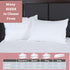 Guardmax Waterproof Pillow Protectors - Zippered Pillow Covers Bed Bug Hypoallergenic Pillow Cases, Protects from Dirt, Debris - Standard Size (20"x26") 4 Pack