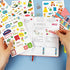 Clever Fox Seasonal Planner Stickers – 600+ Month, Holiday & Seasons Stickers for Your Planner, Monthly Journal & Calendar – 18 Sheets, Set of Stickers & Washi Tape by Clever Fox (Seasonal Pack)