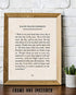 "Write It On Your Heart"- Ralph Waldo Emerson Poem Page Print- 8 x 10" Poetic Wall Art. Distressed Parchment Print-Ready To Frame. Retro Home-Office-Study-School Decor. Great Art Gift for Poetry Fans.