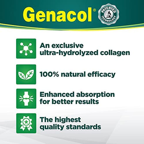 Genacol Bone Health and Joint Support Supplement with Calcium, Boron, Magnesium, Vitamin D3 & Hydrolyzed Collagen | Bone and Joint Supplements for Women and Men (90 Capsules)