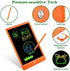 Writing Tablet 10 Inch Drawing Pad, Colorful Screen Doodle Board for Kids, Girls Gifts Toys for 3 4 5 6 7 8 9 10 Year Old Girls and Boys (Orange)