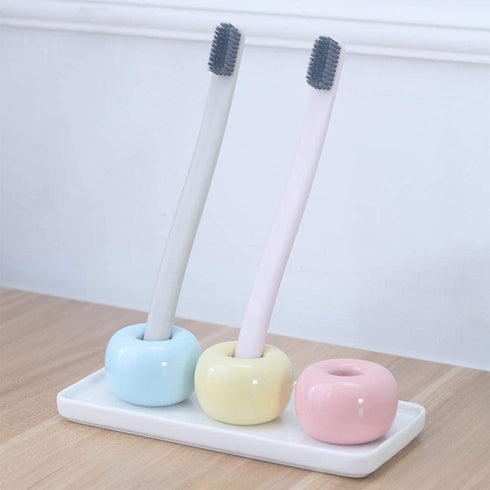 Ceramic Vanity Tray Small Rectangle, Bathtub Tray Bathroom Organizer, Cosmetics Holder for Tissue Candle Towel Plant Jewelry Ring Dish Dresser Perfume Shampoo-White(2 Pcs)(Small)