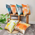 Yastouay Orange Throw Pillow Covers Burnt Orange Grey Pillow Covers Set of 4 Decorative Cushion Covers for Couch Living Room Home Decor, 18 x 18 inches