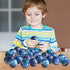 LovesTown 20 PCS Galaxy Stress Balls, 2.5 Inch Space Theme Stress Balls Foam Squeeze Balls Stress Relief Balls for Finger Exercise School Carnival Reward Party Bag Gift