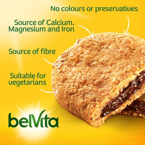 Belvita Soft Filled Chocolate Biscuits 250G