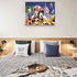 Kimily DIY Paint by Numbers for Adults Kids Disney Mickey Paint by Numbers DIY Painting Disney Acrylic Paint by Numbers Painting Kit Home Wall Living Room Bedroom Decoration Mickey Donald Duck Pluto