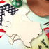 3 Pieces Texas State Unfinished Wood Cutouts Texas State Wood Slices Texas State Wooden Paint Crafts Texas State Wooden Pieces for Home Decor Ornament DIY Craft Art Project