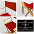 Counting Mars 2 Set Replacement Cover Canvas for Directors Chair, 20cm X 52cm + 52cm X 42cm, Red