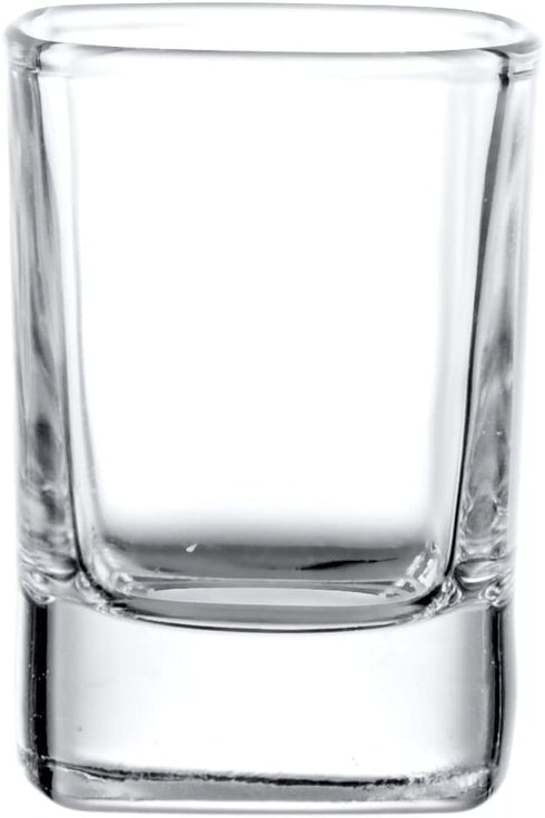 JoyJolt 6-Pack Heavy Base Shot Glass Set, 2-Ounce Shot Glasses
