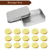200 Pieces Pipe Screens Brass Screens, Premium 3/4 Inch Pipe Screens with Metal Box