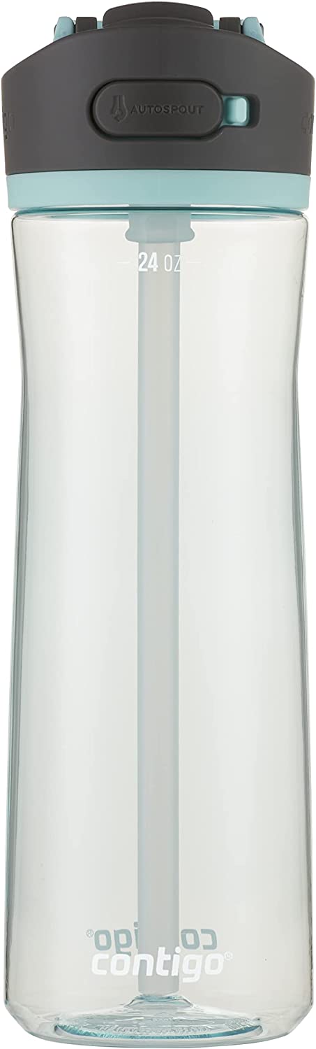 Contigo AUTOSPOUT Water Bottle, 24oz, Bubble Tea
