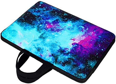 14" Laptop Carrying Bag Chromebook Case Neoprene Sleeve Compatible with HP Stream 14 /HP Chromebook 14/Acer Chromebook 14 CB3-431 CP5-471/Lenovo Flex 4 5 14"(Galaxy Blue Space)