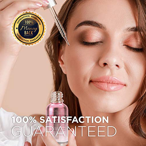 AZURE Rose Gold Hydrating Facial Oil - Anti Aging, Lifting & Firming | Reduces Appearance Of Wrinkles & Fine Lines | Calms & Revitalizes Skin | Made in Korea - 50mL / 1.69 fl.oz.